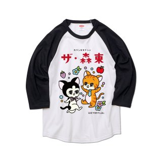 RETRO CATS 3/4 SLEEVE-TEE<img class='new_mark_img2' src='https://img.shop-pro.jp/img/new/icons8.gif' style='border:none;display:inline;margin:0px;padding:0px;width:auto;' />