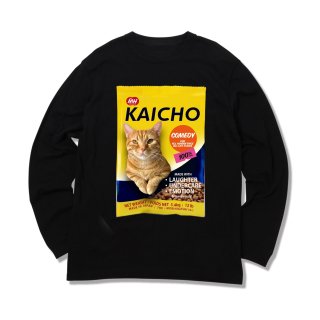 KAICHO FOOD L/S TEE (BLACK)