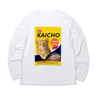 KAICHO FOOD L/S TEE (WHITE)<img class='new_mark_img2' src='https://img.shop-pro.jp/img/new/icons8.gif' style='border:none;display:inline;margin:0px;padding:0px;width:auto;' />