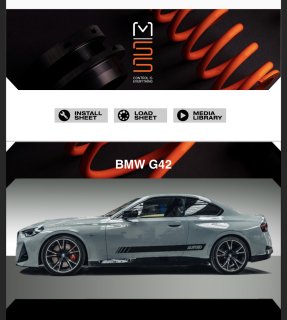 MSS Sports Fully Adjustable Kit - BMW 2-series (G42) 2꡼