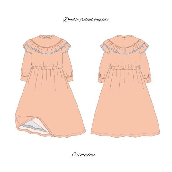 ドゥドゥdoudou★親子リンクワンピース　110cm 親子リンク服 | DOUDOU-ドゥドゥ-