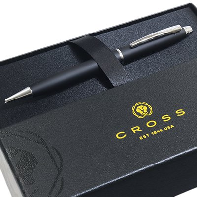 CROSS クロス ストラトフォード AT0172-3 サテンブラック ボールペン ブラック字 レフィル（8513 中字 M） 