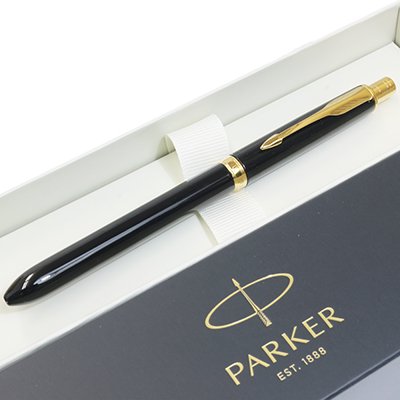PARKER パーカー ソネットオリジナル マルチペン s111306020 ラックブラックGT ボールペン ブラック字 レッド字 シャープペン   