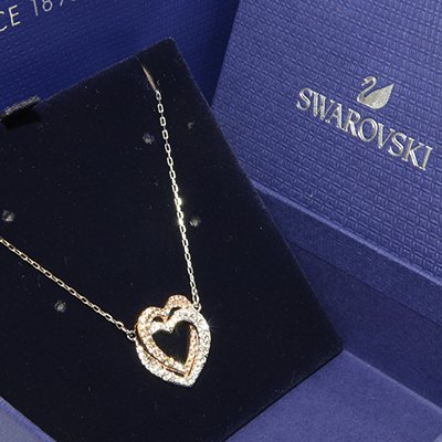 SWAROVSKI ե 5518868 ͥå쥹 Swarovski Infinity ۥ磻 ꥹ С  ߥå᥿ ϡ 㥹Ĵǽ