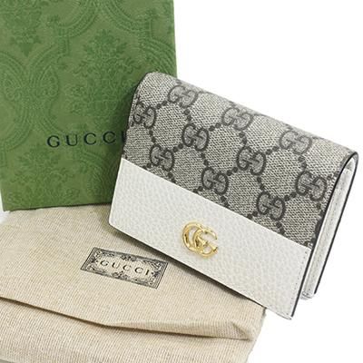 GUCCI グッチ 658610 17WAG 9096 オフホワイト×GGスプリームキャンバス