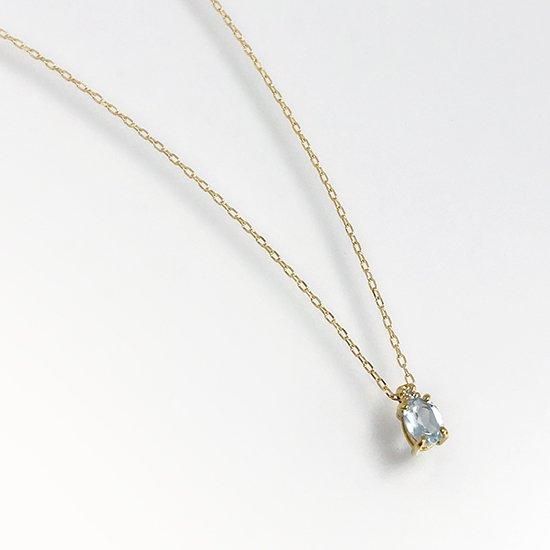 K18スカイブルートパーズネックレス - ジュエルはま オンライン