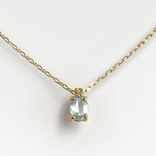 K18スカイブルートパーズネックレス - ジュエルはま オンライン