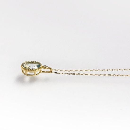 K18アクアマリンネックレス - ジュエルはま オンラインショップ K18アクアマリンネックレス - ジュエルはま オンラインショップ