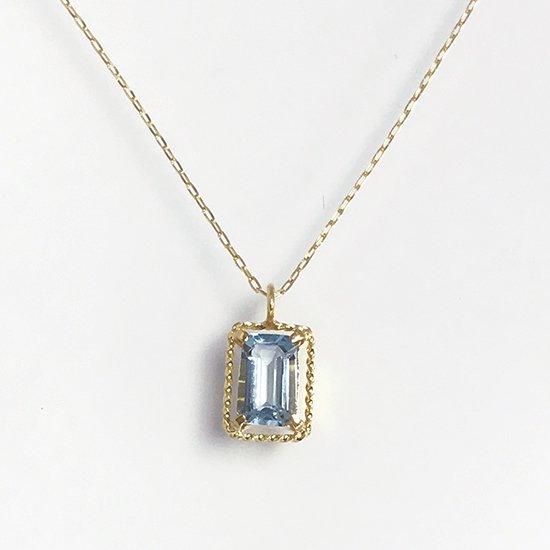 K18アクアマリンネックレス - ジュエルはま オンラインショップ K18アクアマリンネックレス - ジュエルはま オンラインショップ