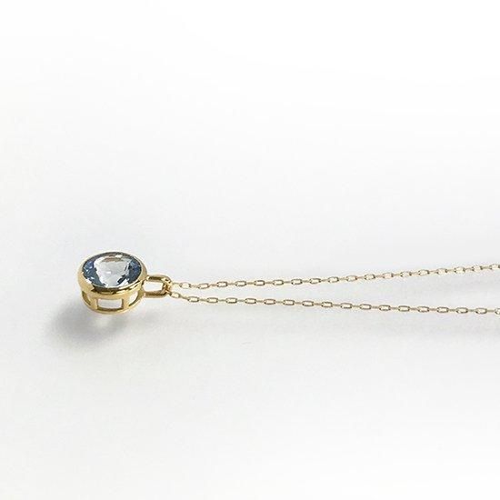 新品未使用 4℃ K18 WG アクアマリンネックレス K18アクアマリンネックレス - ジュエルはま オンラインショップ