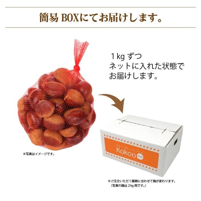 愛媛県産 中山栗 約1kg（ネット入り）