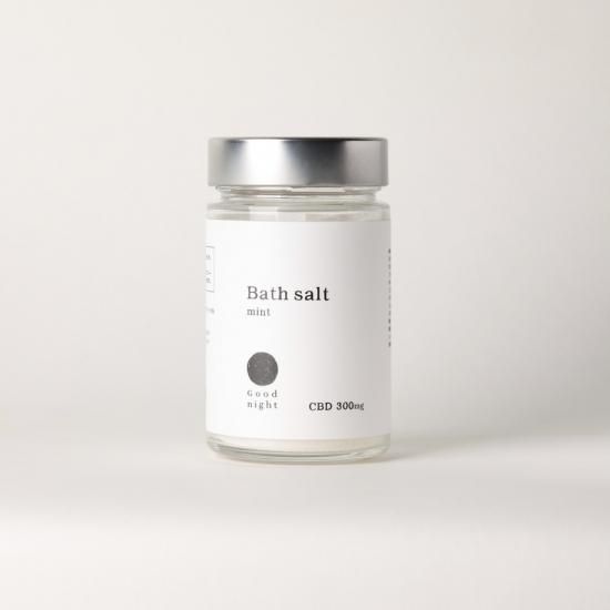 Good night CBDバスソルト ミント 250g CBD300mg - Good night