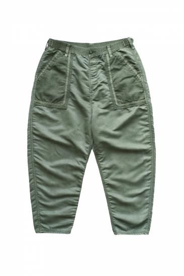 Porter Classic - SUPER NYLON MASH BAKER PANTS - OLIVE|ポーター