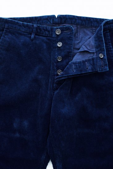 Porter Classic - CORDUROY PANTS 2013AW - BLUE - EXCLUSIVE ポーター 