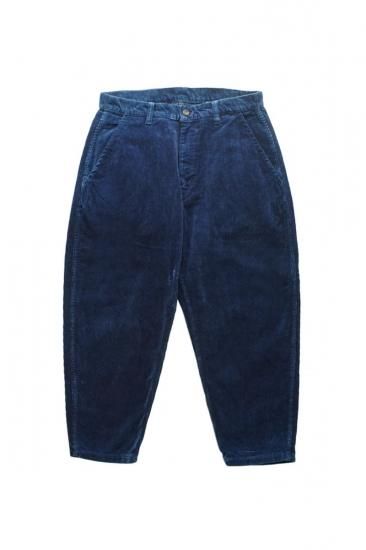 Porter Classic - CORDUROY PANTS type 2012 MOLESKIN - BLUE ポーター