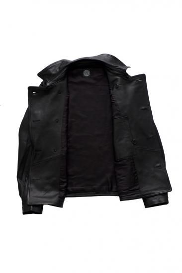 Porter Classic - SHEEP LEATHER DOUBLE JACKET - BLACK Porter Classic - SHEEP LEATHER DOUBLE JACKET - BLACK