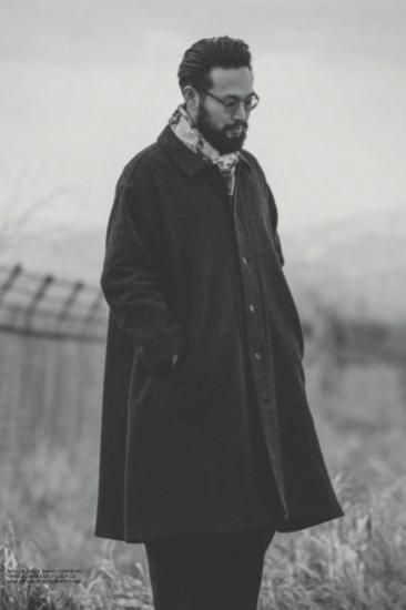 Porter Classic Wool&Gauze Swing Coat | HUES 福岡セレクトショップ