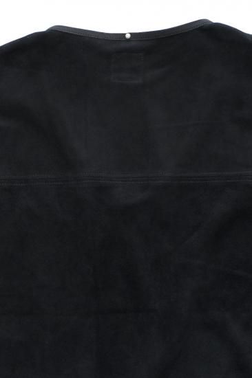 Porter Classic - GOAT SUEDE VEST - BLACK ポータークラシック