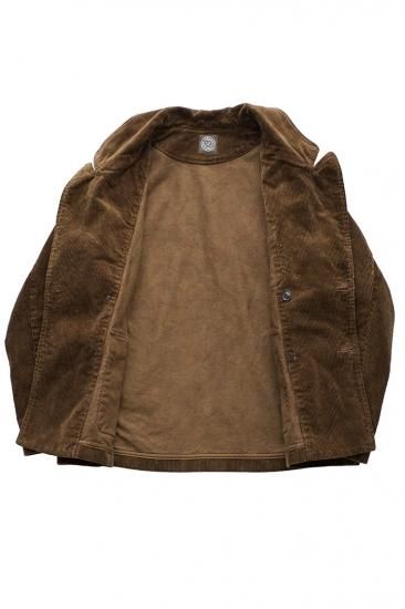 Porter Classic - CORDUROY TAILORED DOUBLE JACKET - GOLDEN Porter Classic - CORDUROY TAILORED DOUBLE JACKET - GOLDEN