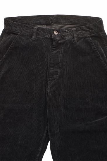 パンツ CORDUROY PANTS type 2012 MOLESKIN Porter Classic - CORDUROY PANTS type 2012 MOLESKIN - BLACK