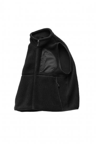 Porter Classic - FLEECE VEST - BLACK ポータークラシック《フリース ...