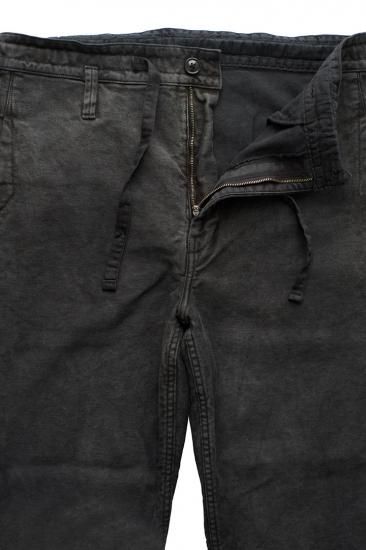 Porter Classic - MOLESKIN PANTS - BLACK ポータークラシック Porter Classic - MOLESKIN PANTS - BLACK ポータークラシック