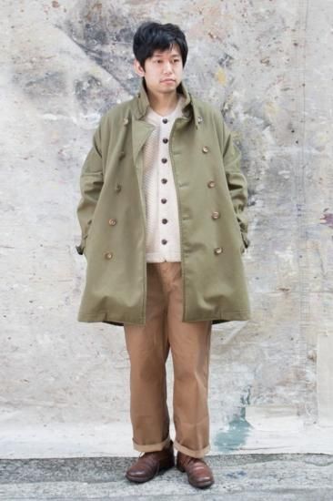 Porter Classic - WEATHER COAT - KHAKI ポータークラシック Porter Classic - WEATHER COAT - KHAKI ポータークラシック
