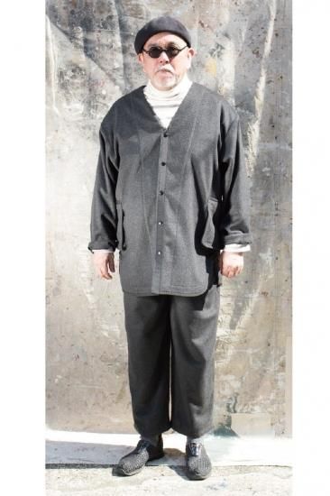Porter Classic - CASHMERE PANTS - GRAY ポータークラシック カシミア