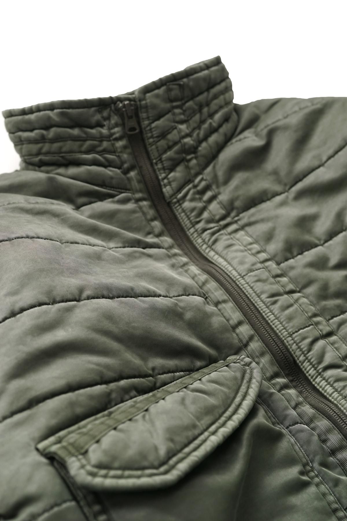 Porter Classic - SUPER NYLON “MASH”PADDING JACKET - OLIVE