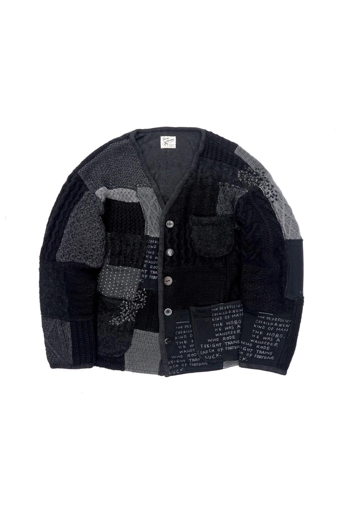 Porter Classic パッチワークカーディガン　2 Porter Classic パッチワークカーディガン2