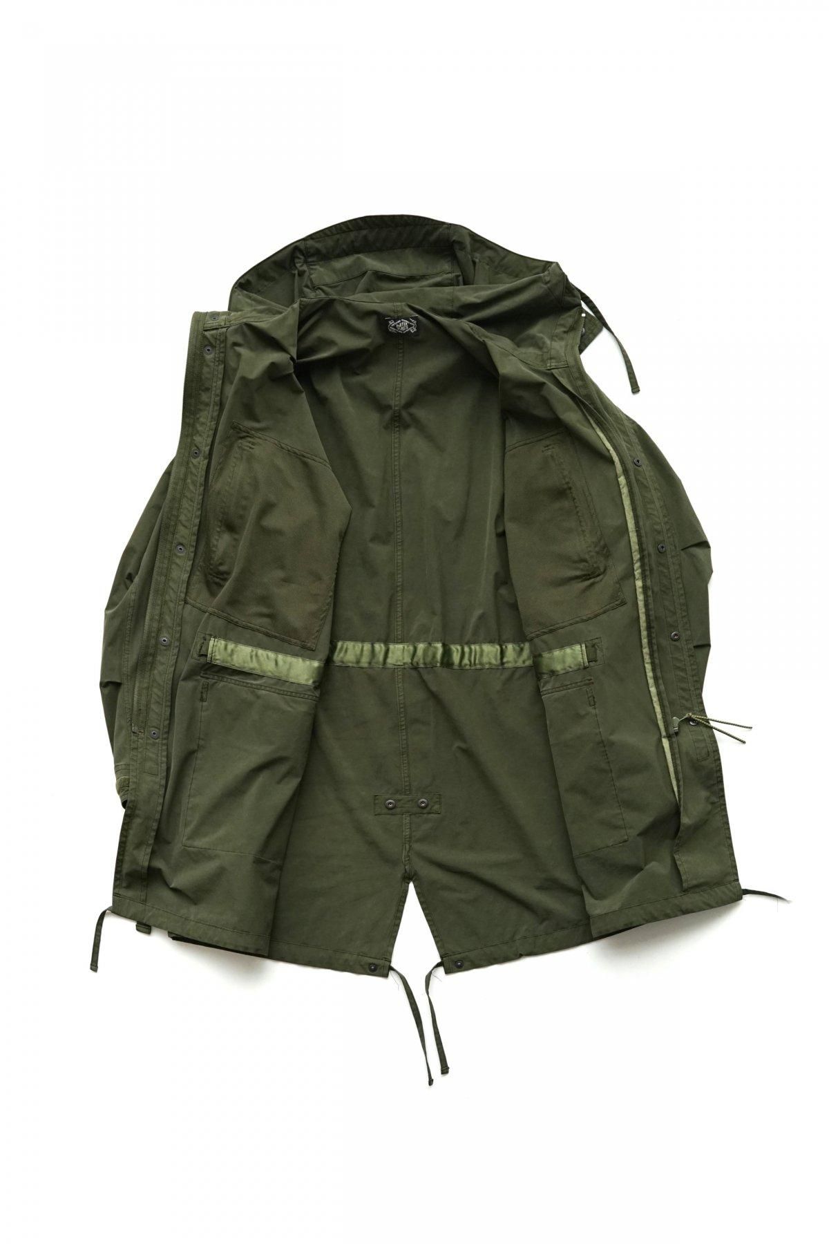 Porter Classic - SUPER NYLON STRETCH COAT - OLIVE ポーター