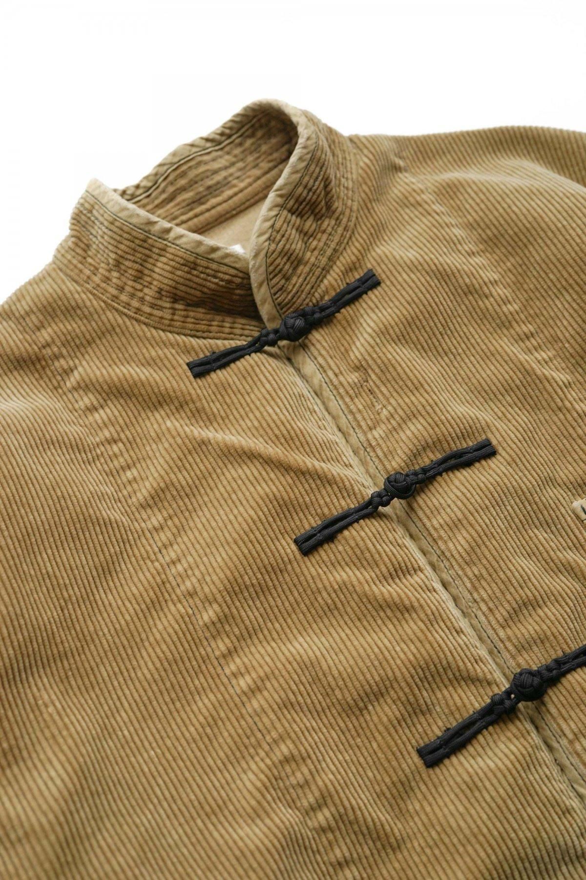 Porter Classic - CORDUROY CHINESE JACKET - WATCH CHAIN ITEM