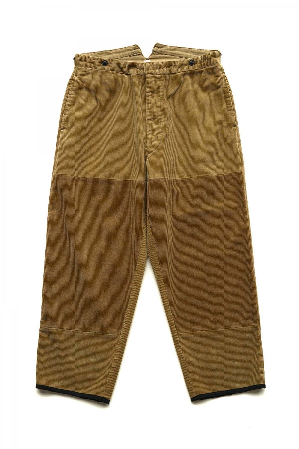 Porter Classic CORDUROY CLASSIC PANTS L41cm裾幅