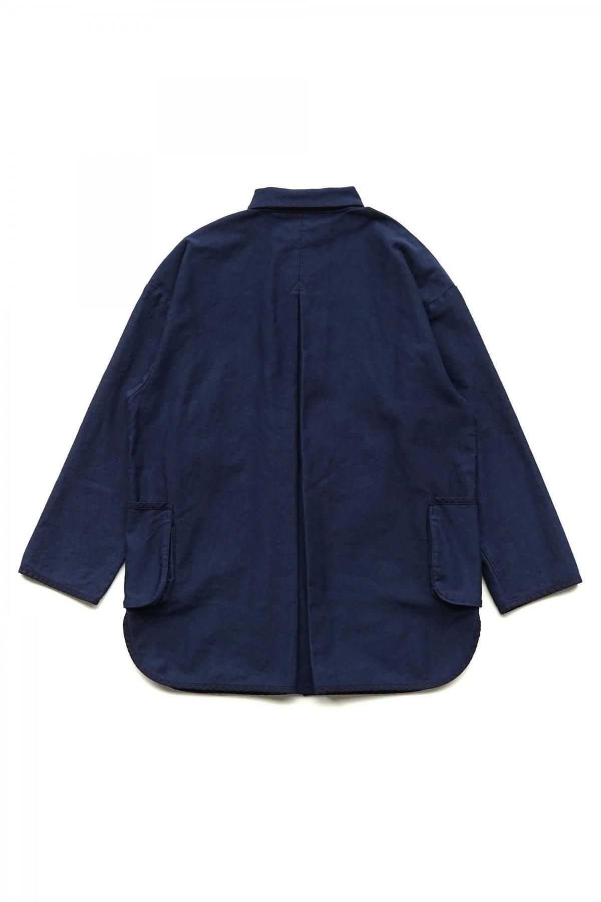 Porter Classic - MOLESKIN SHIRT JACKET - NAVY ポーター Porter Classic - MOLESKIN SHIRT JACKET - NAVY ポーター