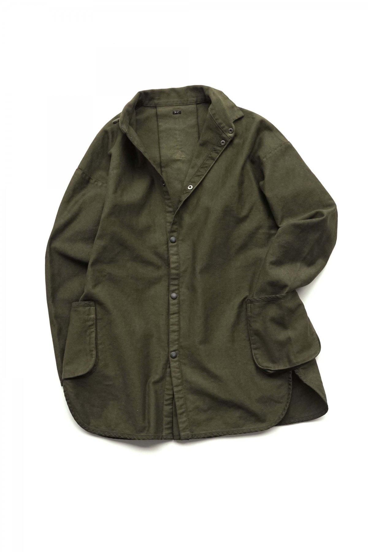 Porter Classic - MOLESKIN SHIRT JACKET - OLIVE ポーター Porter Classic - MOLESKIN SHIRT JACKET - OLIVE ポーター
