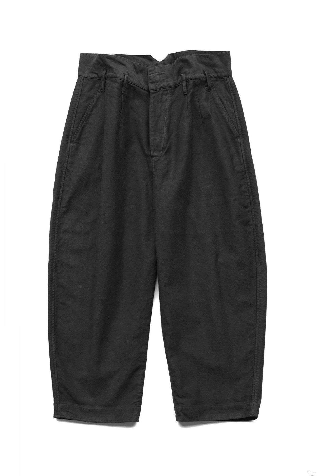 Porter Classic - MOLESKIN CLASSIC PANTS 2019 - BLACK Porter Classic - MOLESKIN CLASSIC PANTS 2019 - BLACK