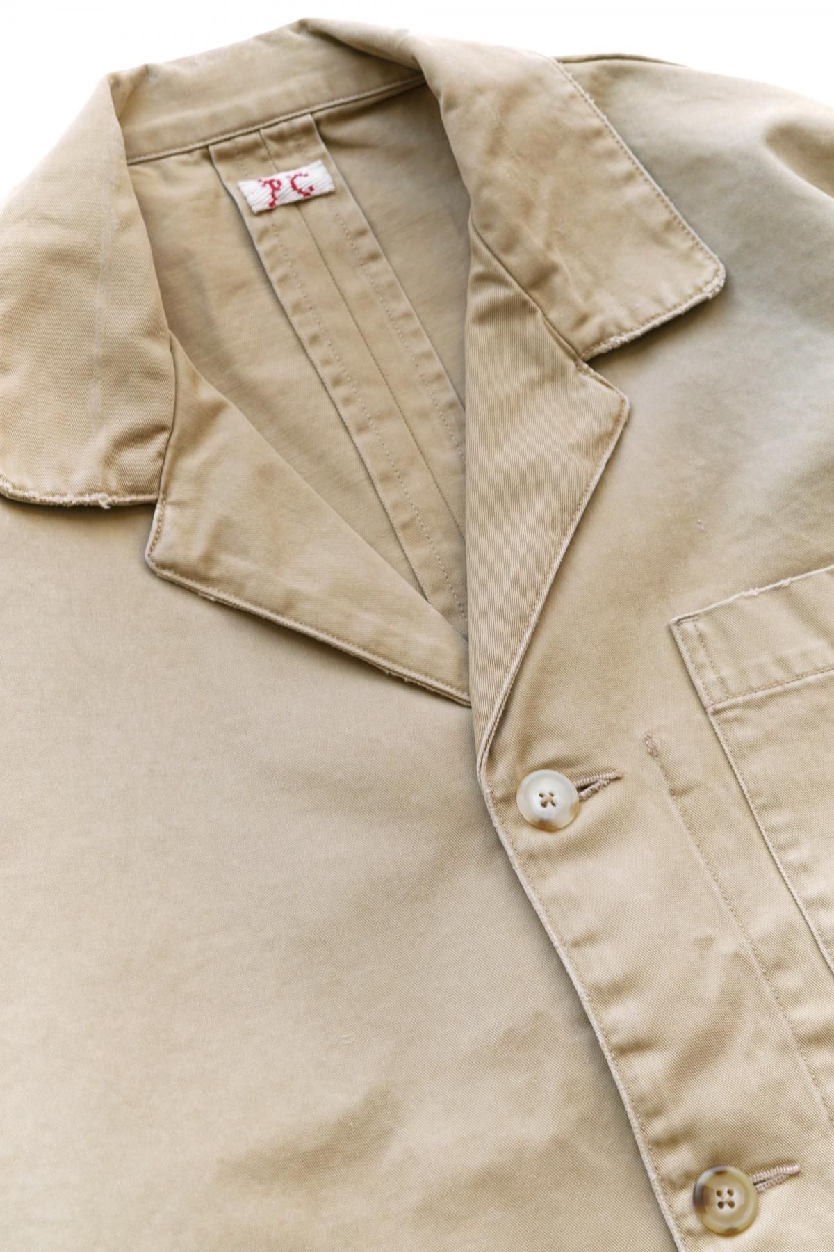 ジャケット・アウター porter classic CHINO VINTAGE JACKET Porter Classic - CHINO VINTAGE JACKET - KHAKI ポーター