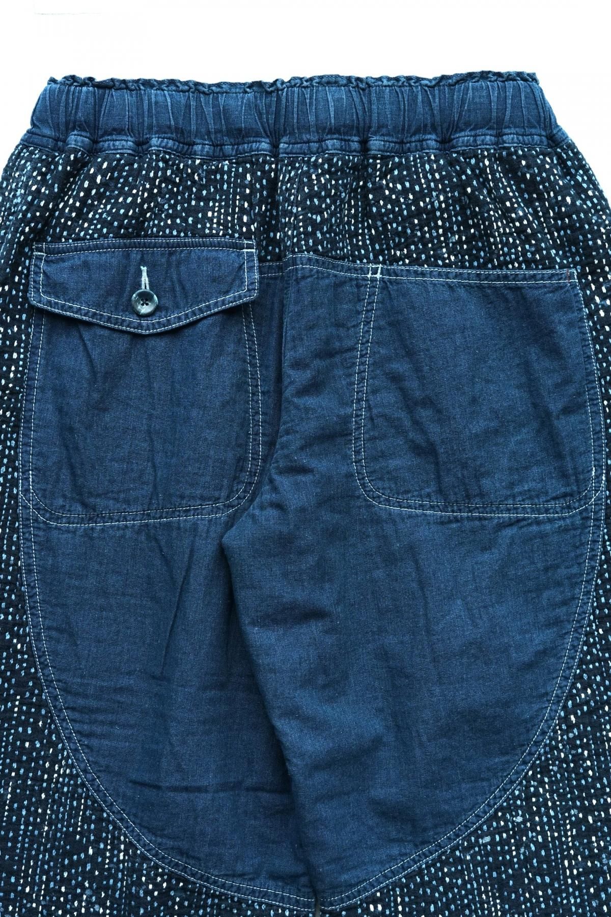 ポータークラシック　ケンドー刺し子パンツ Porter Classic ポータークラシック SASHIKO KENDO 刺し子