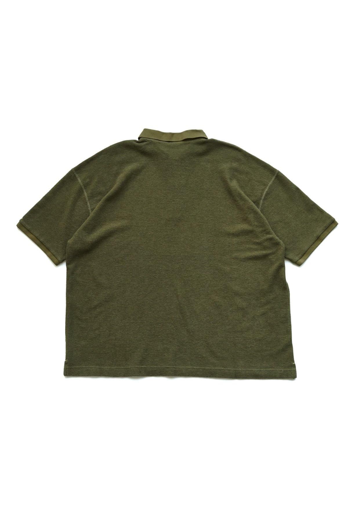 Porter Classic - SUMMER PILE T-SHIRT - BLACK ポーター
