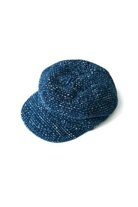 帽子 SASHIKO STRETCH MARINE CAP BLACK Porter Classic 