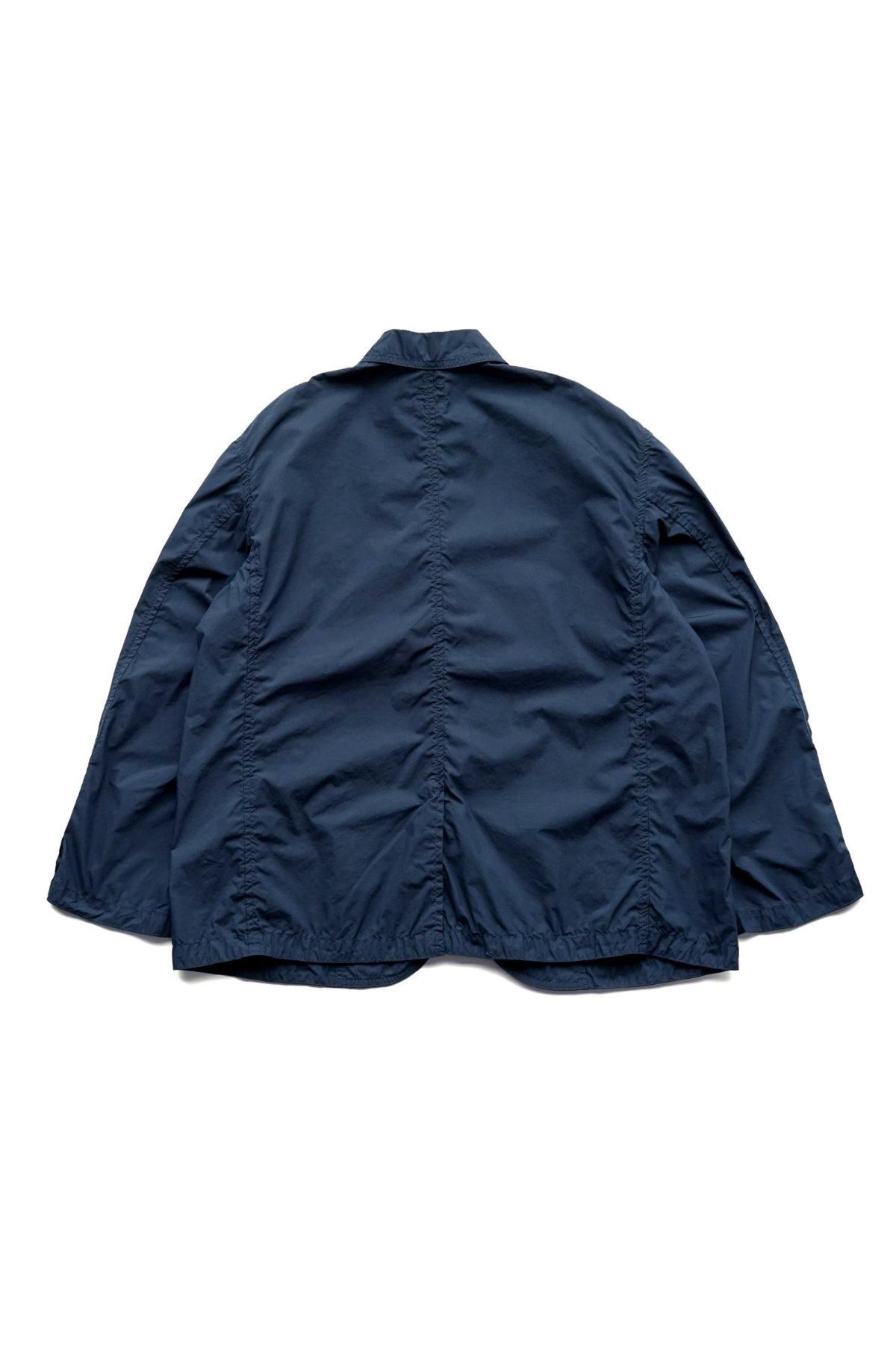 Porter Classic - POPLIN TAILORED JACKET - NAVY ポーター