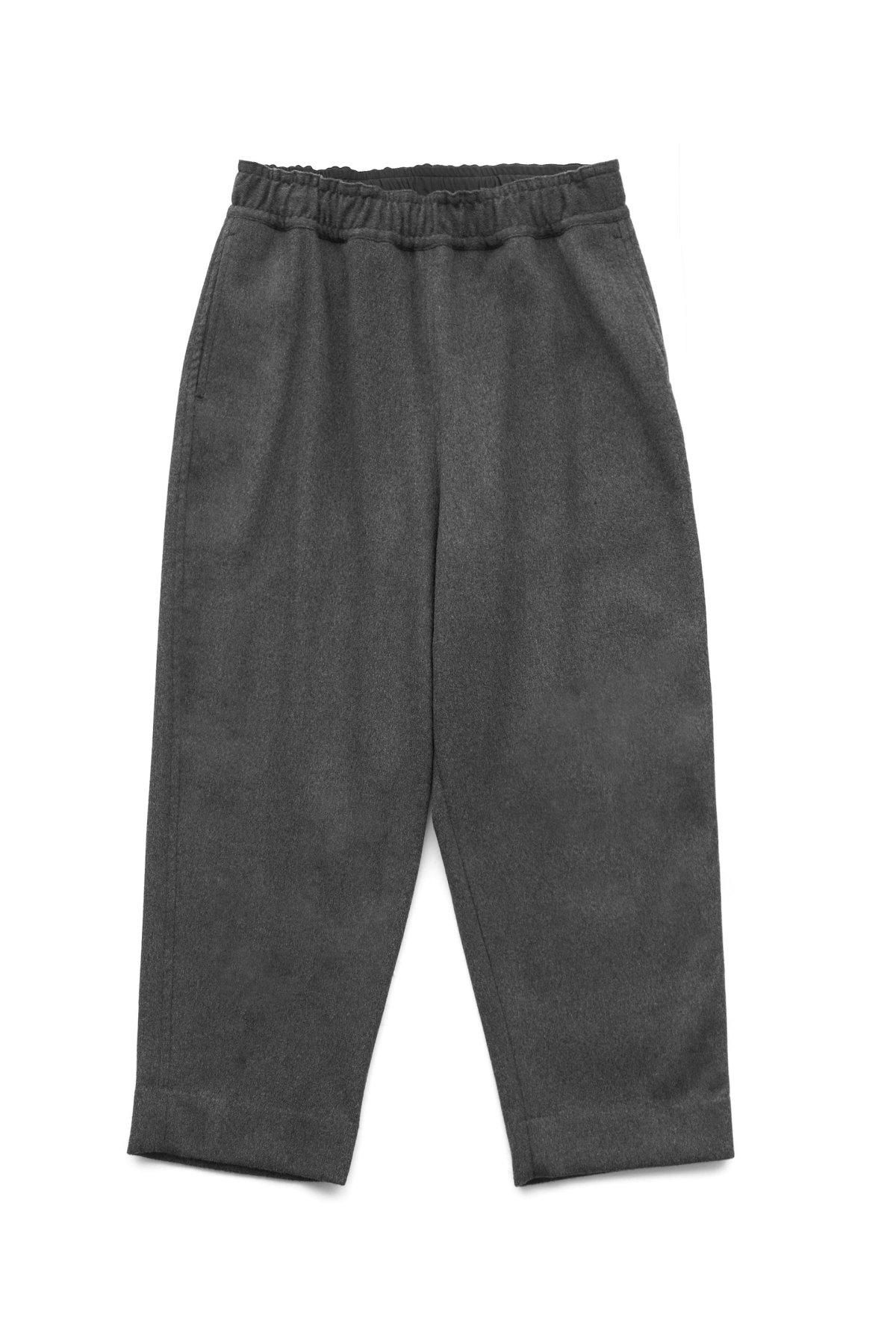 Porter Classic - CASHMERE PANTS (BABY CASH) - CHARCOAL GRAY Porter Classic - CASHMERE PANTS (BABY CASH) - CHARCOAL GRAY