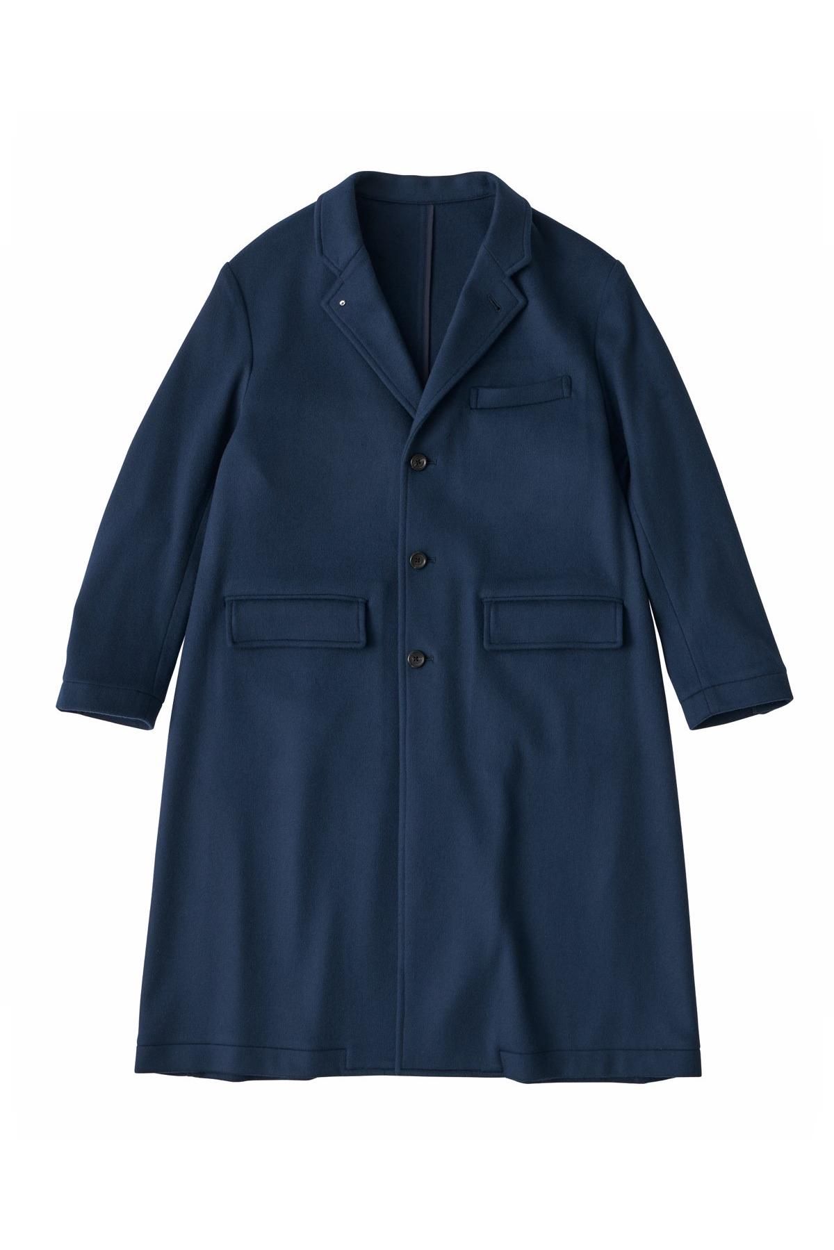 ポータークラシック　カシミアチェスターフィールドコート　ベイビーキャッシュ Porter Classic - CASHMERE CHESTERFIELD COAT W/PLATINUM CHARM