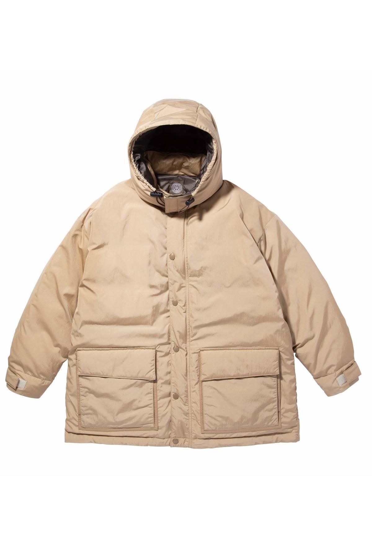 Porter Classic - SHEEN NYLON DOWN JACKET - KHAKI ポーター Porter Classic - SHEEN NYLON DOWN JACKET - KHAKI ポーター