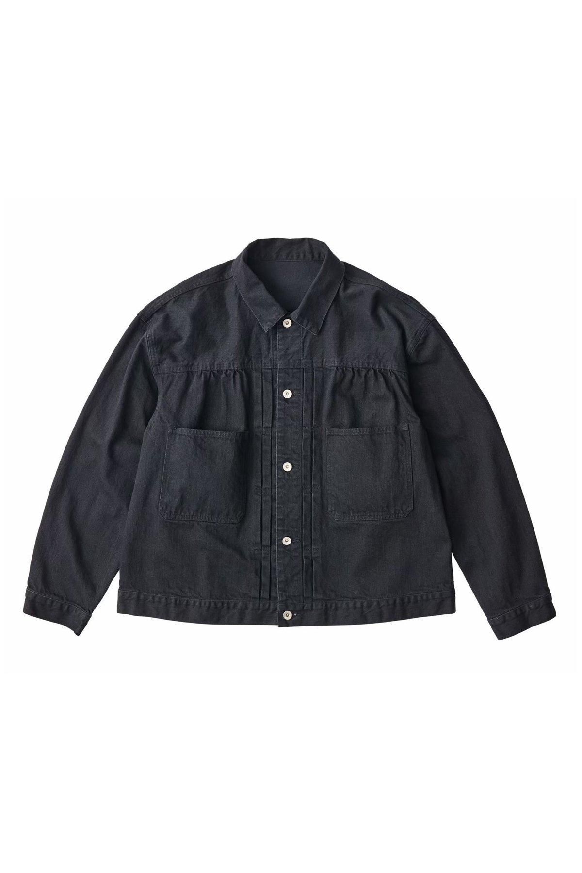 Porter Classic - STEINBECK DENIM JACKET - BLACK ポーター Porter Classic - STEINBECK DENIM JACKET - BLACK ポーター