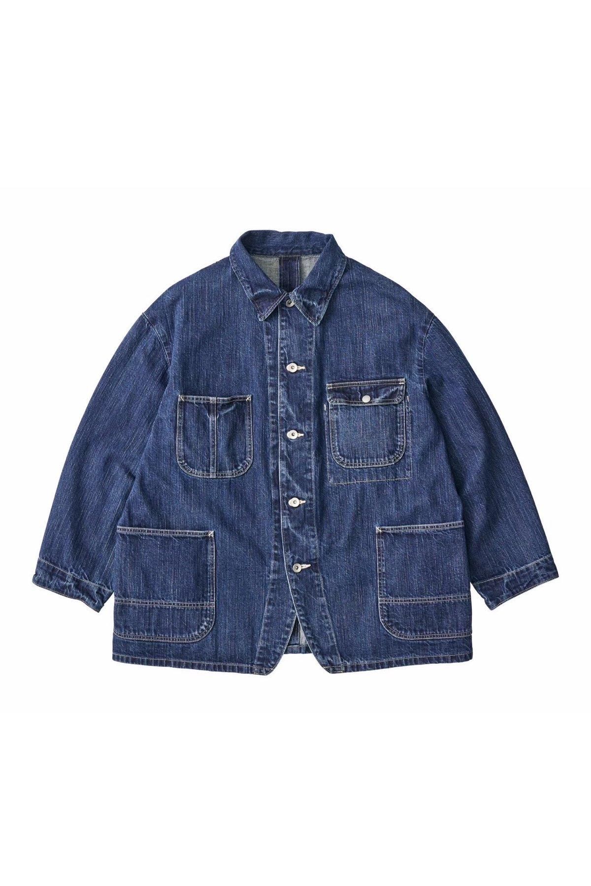 Porter Classic - STEINBECK DENIM COVERALLS - NAVY ポーター Porter Classic - STEINBECK DENIM COVERALLS - NAVY ポーター