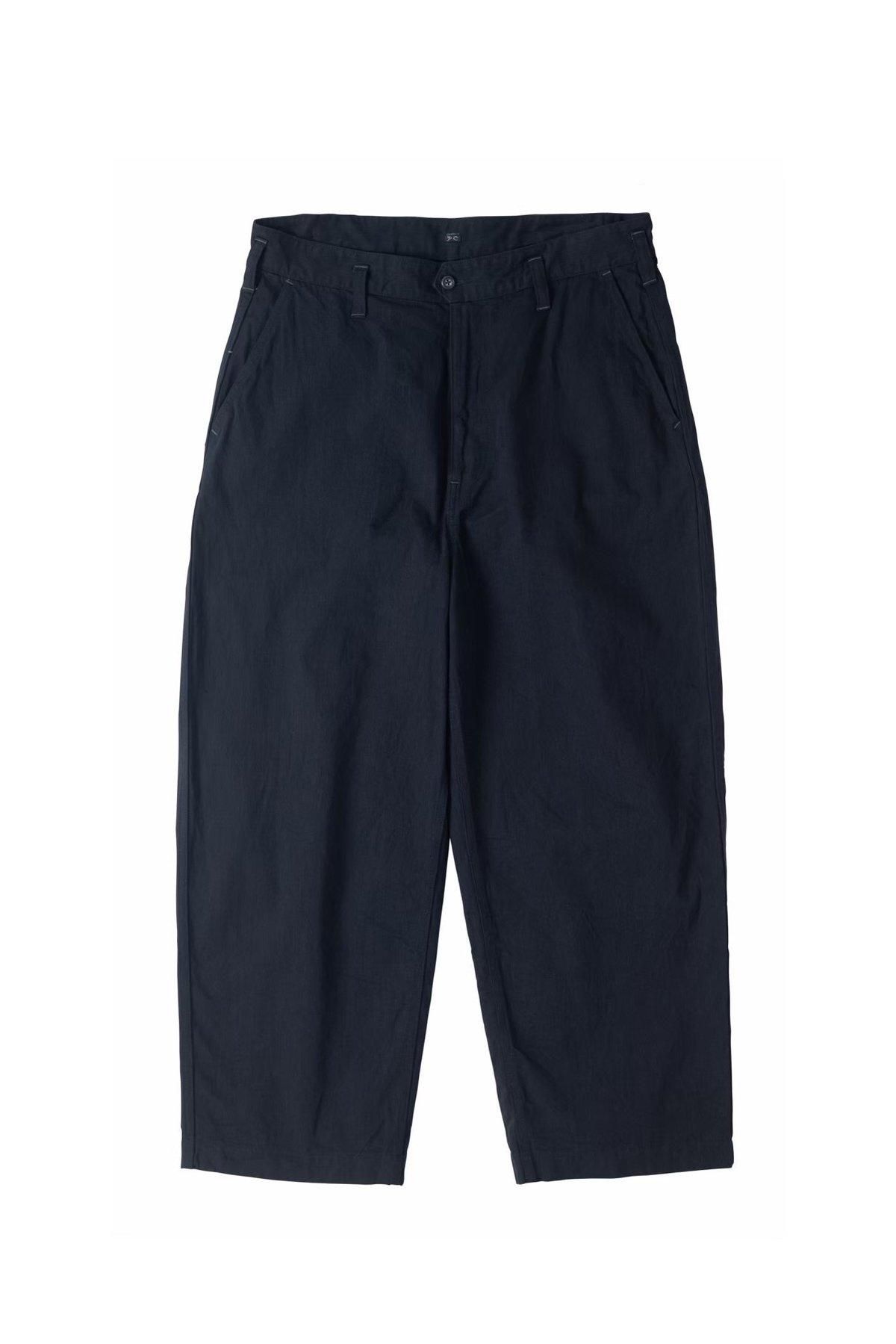 Porter Classic - CLASSIC DENIM GENE KELLY PANTS - BLACK Porter Classic - CLASSIC DENIM GENE KELLY PANTS - BLACK