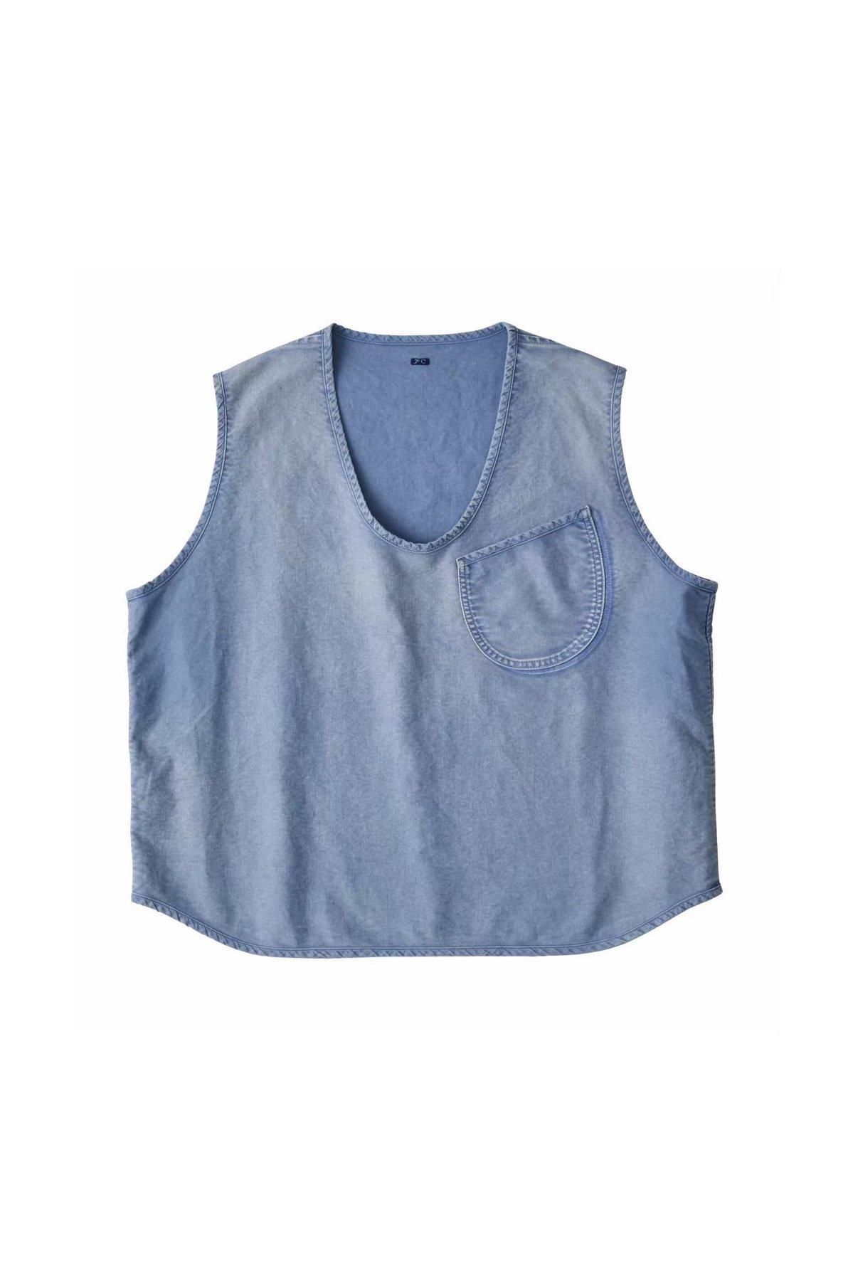 PORTER CLASSIC - VINTAGE TRAVELER PULLOVER VEST CUSTOM PORTER CLASSIC - VINTAGE TRAVELER PULLOVER VEST CUSTOM