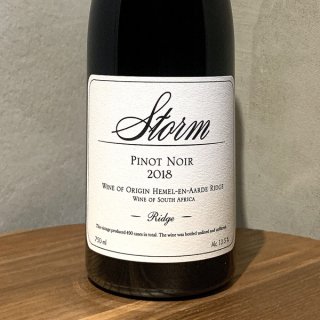 ȡ 磻 / å ԥ Υ 2018 (STORM WINES / Ridge Pinot Noir)