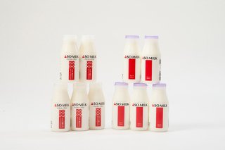 ASOMILK ミルク＆のむヨーグルトセット│低温殺菌牛乳│飲むヨーグルト│通販ギフトお取り寄せ